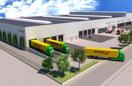 Nachhaltige Logistikanlage mit flexibler Lagerhaltung und effizienter (Foto: Horst Pöppel Spedition)